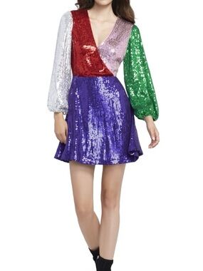 Alice + Olivia blaze Sequin Dress